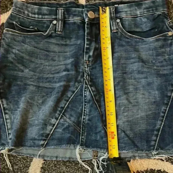BlankNYC Denim Mini Skirt Size 27 - Picture 6 of 6